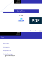 Chapitre 2 Et 3 - Analyse-Compilation