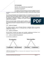 Fundamentos de Presupuesto Virtual Unidad 3