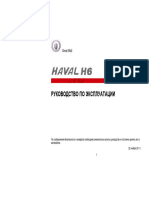 Haval H6 Owner's Manual (Hindi)