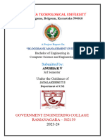 Visvesvaraya Technological University: Submitted by