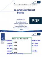 21.1 Diabetes and Nutritional Status