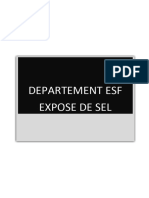 DEPARTEMENT ESF EXPOSE DE SEL (Enregistré Automatiquement)