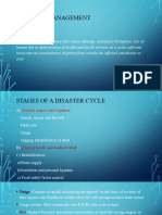 Disaster Management Medicine
