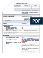 Science Lesson Plan 3