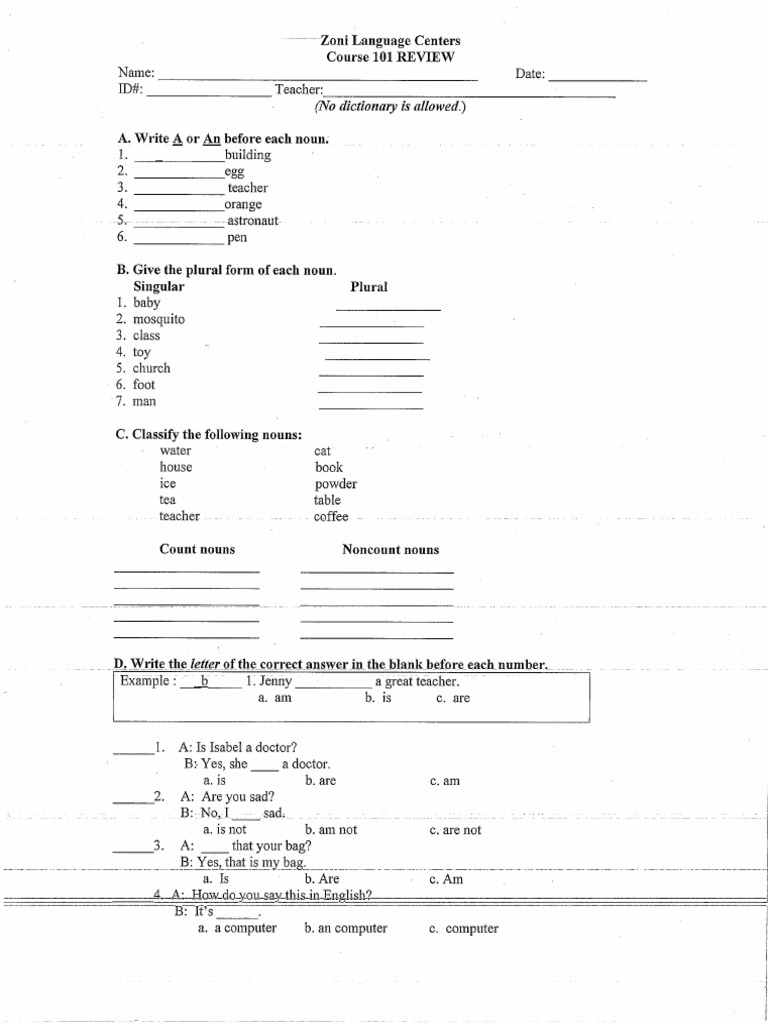 Review course 101 1 pdf