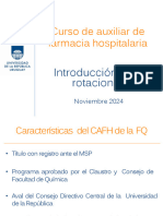 CAFH Explicación de Las Rotaciones 2024