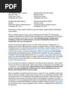 Coalition Letter Opposing Inclusion of Section 702 in CR 2.28.24