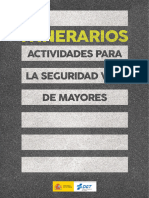 Itinerarios Actividades para La Educacion Vial de Mayores