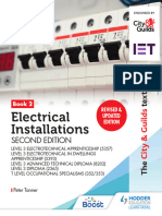 City Guilds Book 2 Electrical Installations Level 3 Apprenticeship Sample Pages