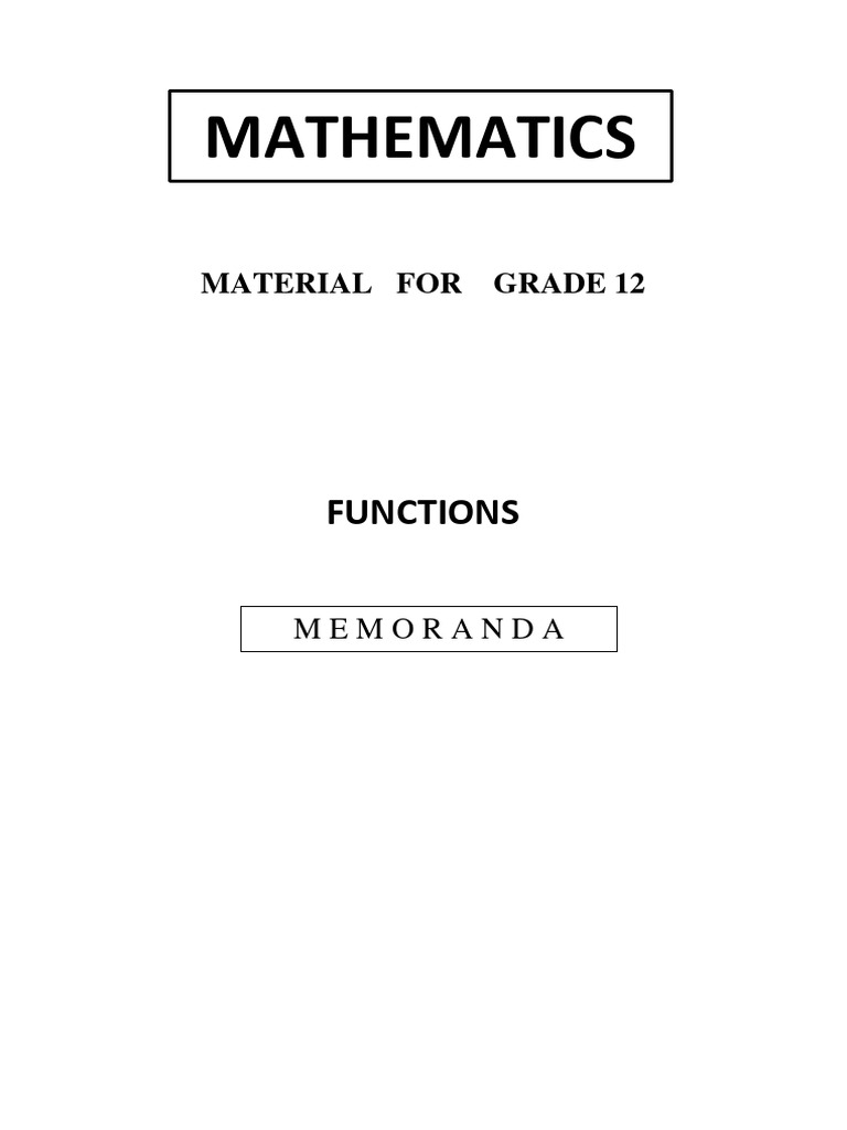 MSI Functions Memos | PDF | Mathematical Objects | Geometry