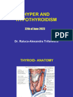 Hypo and Hyperthyroidism 2023