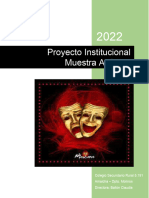 Muestra Artistica Proyecto Institucional Col Sec 5191