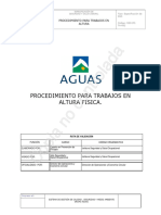 Procedimiento para Trabajos en Altura Fisica