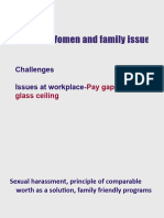Working Women and Family Issues: Challenges Issues at Workplace