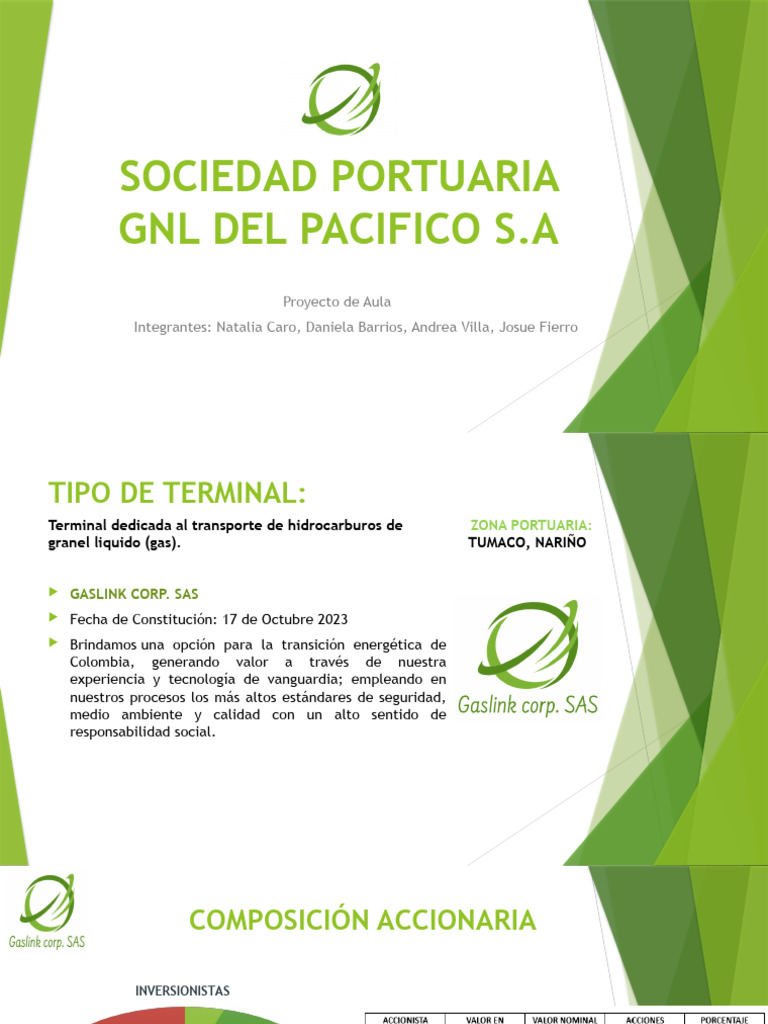 Terminal de GNL en Tumaco, Nariño | PDF | Gas natural licuado | Katar