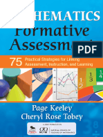 Mathematics Formative Assessmen - Page D. Keeley