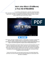 Where To Watch John Wick 4 (Fullmovie) Online Free Hd-Streaming