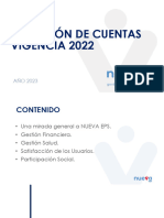 INFORME RENDICIÓN DE CUENTAS 2022 VF Nueva EPS