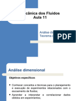 Aula 11 - Analise Dimensional