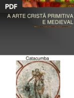 a arte cristã primitiva e medieval