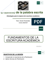 Escritura Académica - Sesión1