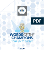 Words of The Champions Printable FINAL