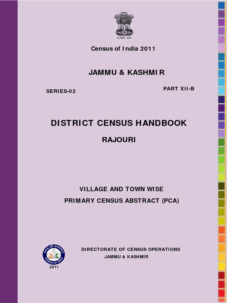 Rajouri District Census 2011 Overview | PDF | Percentage | Census