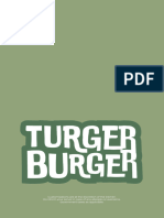 Turger Burger Menu 