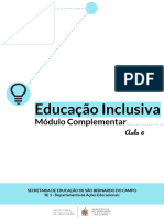 Aula 6 - Educação Inclusiva - Modulo Complementar