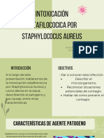 Intoxicación Estafilococica Por Staphylococus Aureus