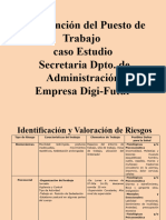 Intervención Del Puesto de Trabajo Caso Estudio Secretaria Dpto. de Administración Empresa Digi-Futur