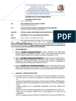 Informe Nº0377 Otorgo Libre Disponibilidad Presupuestal Antuyo Condes Riego