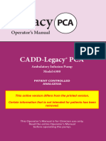 CADD Legacy PCA Operation Manual