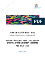 Plan de Accion Pieg 2019-2022