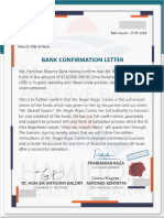 H.R.B Confirmation Letter