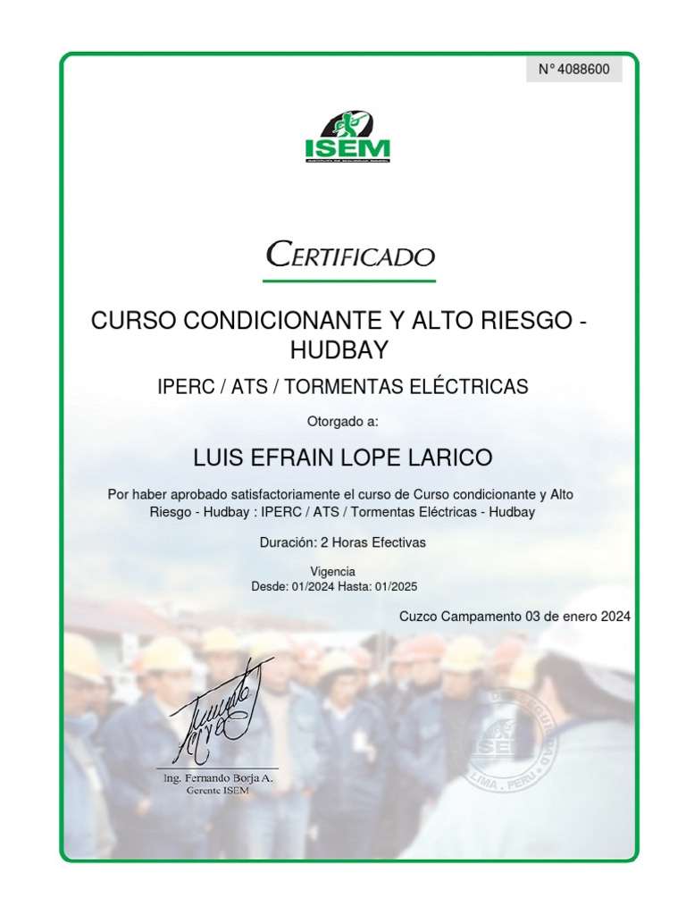 Curso Iperc y Tormentas Electricas 2024 | PDF | Ciencia y matemáticas