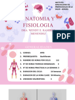 Anatomia y Fisiologia - 1