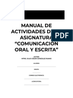 Manual de Ejercicios - Comunicación Oral y Escrita - Final