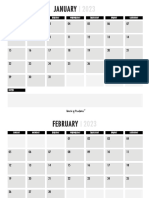 2023 Calendar Template 102