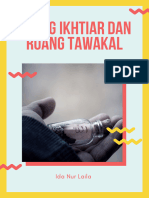 Ruang Ikhtiar Dan Ruang Tawakal - Ida Nur Laila