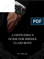 A Gentleman's Guide For Middle Class Men - Compressed