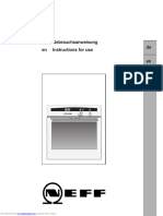 Neff Oven PDF