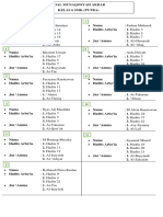 Soal Kelas 6 (Putra)