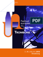 Programme Detaille Du Festival Europeen Du Trombone