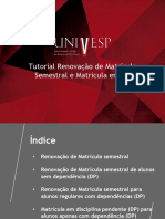 Tutorial Renovaçao