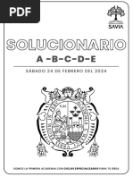 Solucionario Simulacro 24 de Febrero 2024