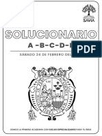 Solucionario Simulacro 24 de Febrero 2024