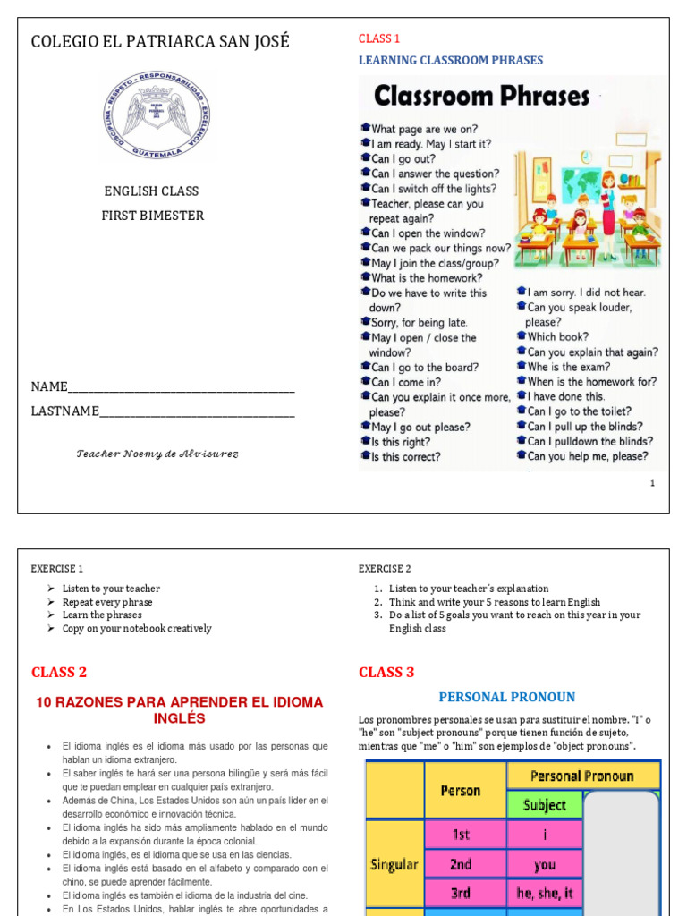 Inglés 2o. y 3o. Básico 2024 | PDF | Idiomas del Reino Unido | Lingüística