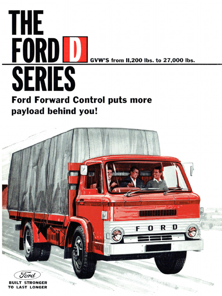 1965 Ford D Series Trucks AUS | PDF