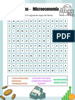 El Tiempo Libre Sopa de Letras Ficha de Ejercicios Azul Ilustrativo